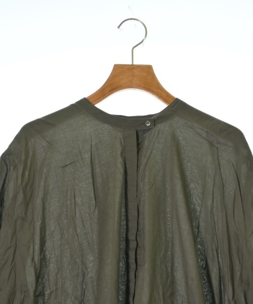 mizuiro ind（ミズイロインド）シャツワンピース 茶 サイズ:F レディース/2200635732033