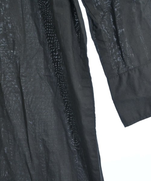 mizuiro ind（ミズイロインド）シャツワンピース 黒 サイズ:F レディース/2200622250151