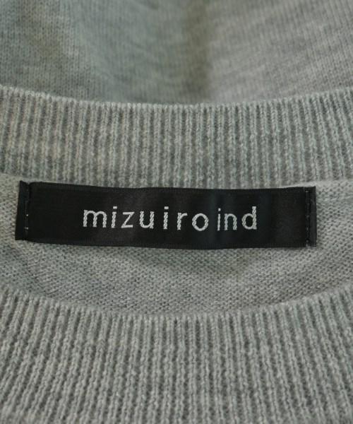 mizuiro ind（ミズイロインド）ニット・セーター グレー サイズ:F レディース/2200624000037