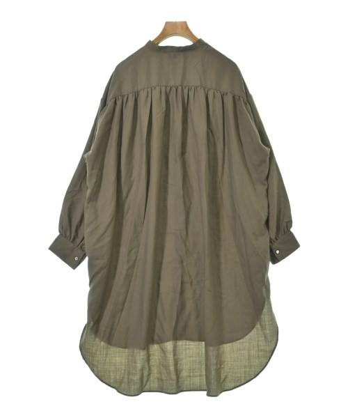 mizuiro ind（ミズイロインド）カジュアルシャツ 茶 サイズ:F レディース/2200624000068