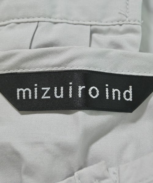 mizuiro ind（ミズイロインド）カジュアルシャツ グレー サイズ:-(M位) レディース/2200624000075