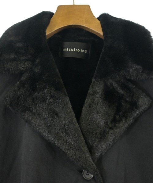 mizuiro ind（ミズイロインド）ダウンコート 黒 サイズ:F レディース/2200625652013