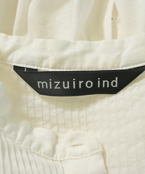 mizuiro ind（ミズイロインド）カジュアルシャツ 白 サイズ:F レディース/2200627653049