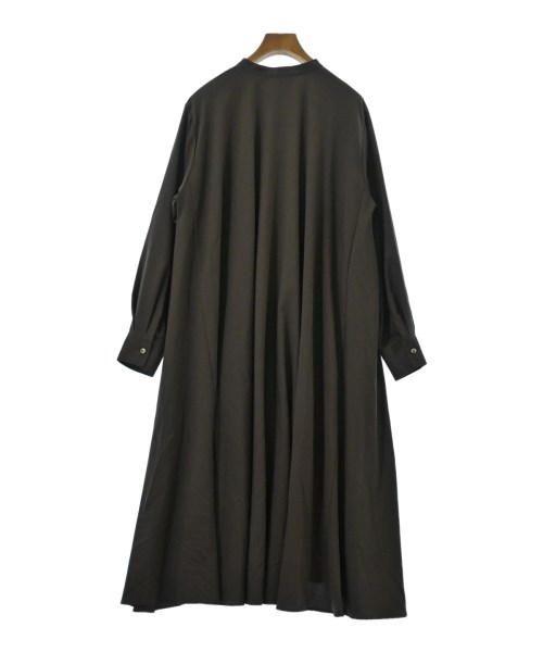 mizuiro ind（ミズイロインド）シャツワンピース 茶 サイズ:F レディース/2200630096055