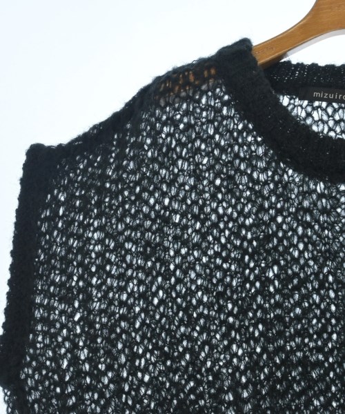 mizuiro ind（ミズイロインド）ベスト 黒 サイズ:F レディース/2200626511029