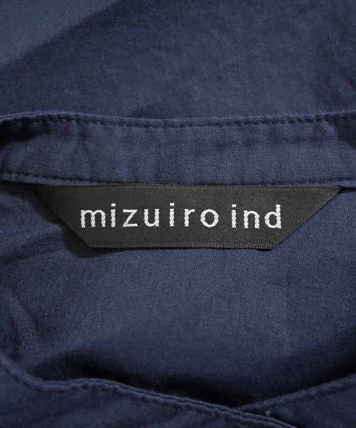 mizuiro ind（ミズイロインド）ブラウス 紺 サイズ:F レディース/2200637903011