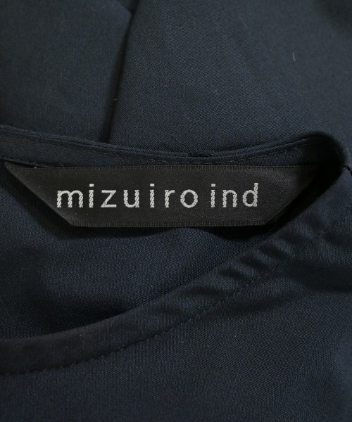 mizuiro ind（ミズイロインド）ブラウス 紺 サイズ:F レディース/2200640130084