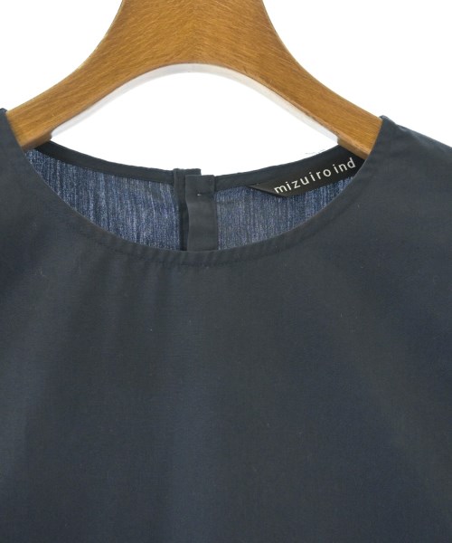 mizuiro ind（ミズイロインド）ブラウス 紺 サイズ:F レディース/2200640130084