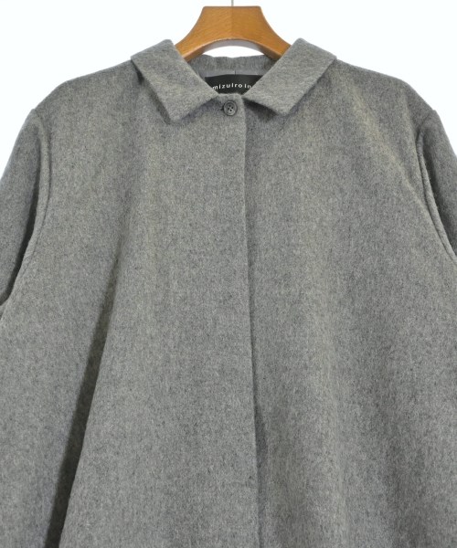 mizuiro ind（ミズイロインド）ステンカラーコート グレー サイズ:-(M位) レディース/2200627670183