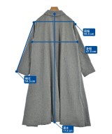 mizuiro ind（ミズイロインド）ステンカラーコート グレー サイズ:-(M位) レディース/2200627670183