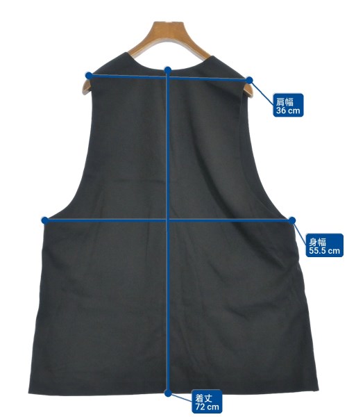 mizuiro ind（ミズイロインド）ベスト 黒 サイズ:F レディース/2200627670190