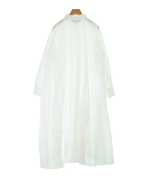 mizuiro ind（ミズイロインド）シャツワンピース 白 サイズ:F レディース/2200627670275