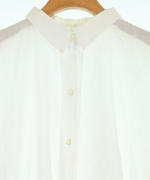 mizuiro ind（ミズイロインド）シャツワンピース 白 サイズ:F レディース/2200627670275