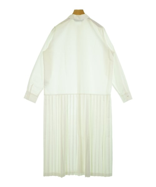 mizuiro ind（ミズイロインド）シャツワンピース 白 サイズ:F レディース/2200627670299