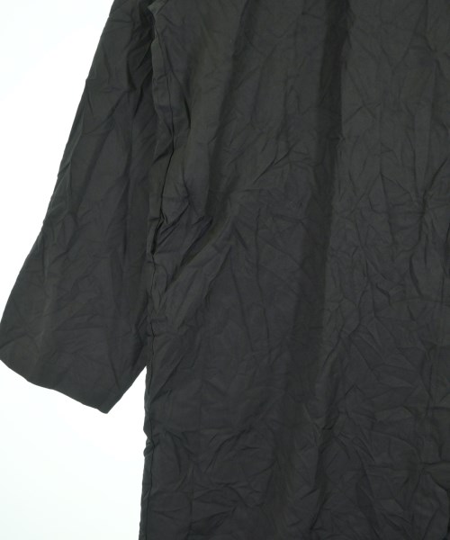 mizuiro ind（ミズイロインド）ステンカラーコート 黒 サイズ:F レディース/2200627670305