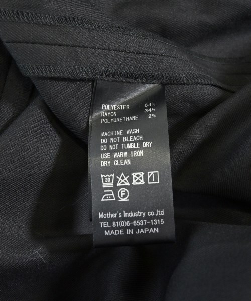 mizuiro ind（ミズイロインド）ひざ丈スカート 黒 サイズ:-(M位) レディース/2200627670435