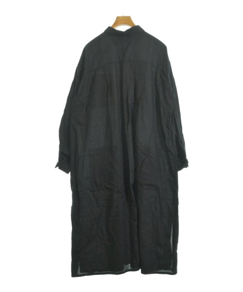 mizuiro ind（ミズイロインド）シャツワンピース 黒 サイズ:F レディース/2200627670640