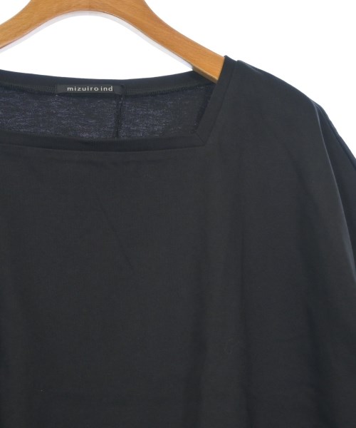 mizuiro ind（ミズイロインド）Tシャツ・カットソー 黒 サイズ:F レディース/2200627670657