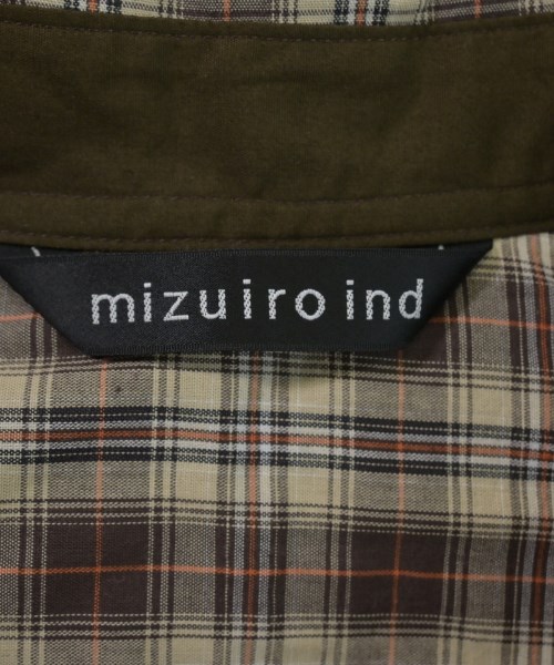 mizuiro ind（ミズイロインド）シャツワンピース ベージュ サイズ:F レディース/2200627875021