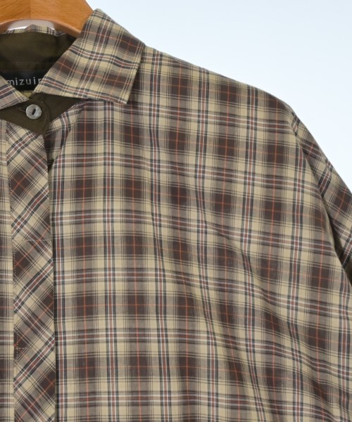 mizuiro ind（ミズイロインド）シャツワンピース ベージュ サイズ:F レディース/2200627875021