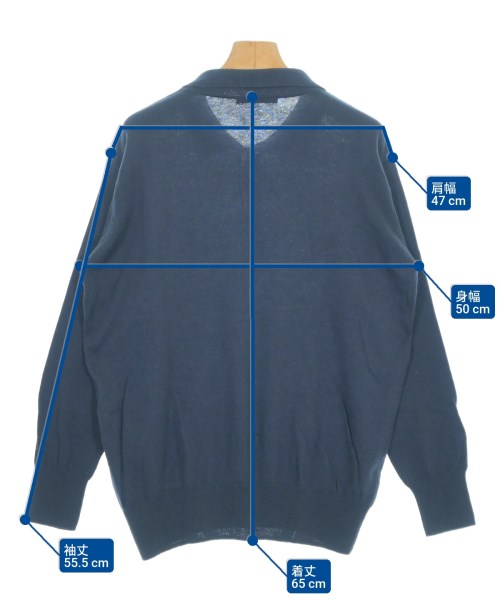 mizuiro ind（ミズイロインド）ニット・セーター 紺 サイズ:F レディース/2200627875106