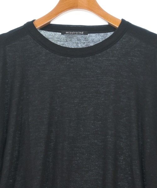 mizuiro ind（ミズイロインド）Tシャツ・カットソー 黒 サイズ:F レディース/2200635280039