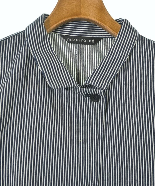 mizuiro ind（ミズイロインド）カジュアルシャツ 紺 サイズ:F レディース/2200641766138