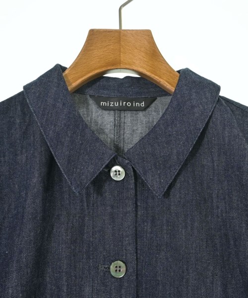 mizuiro ind（ミズイロインド）カジュアルシャツ 紺 サイズ:F レディース/2200641766145