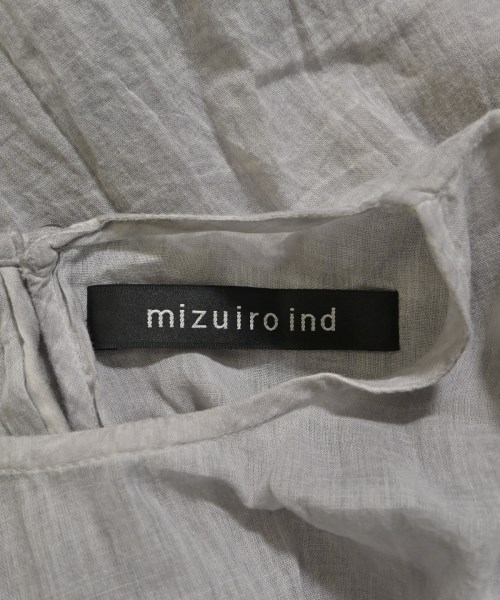 mizuiro ind（ミズイロインド）ワンピース グレー サイズ:F レディース/2200641766176