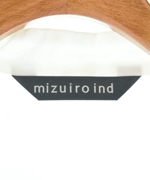 mizuiro ind（ミズイロインド）カジュアルシャツ 白 サイズ:F レディース/2200641878138