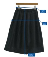 mizuiro ind（ミズイロインド）ロング・マキシ丈スカート 黒 サイズ:-(M位) レディース/2200632352081