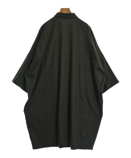 mizuiro ind（ミズイロインド）シャツワンピース カーキ サイズ:F レディース/2200632352159