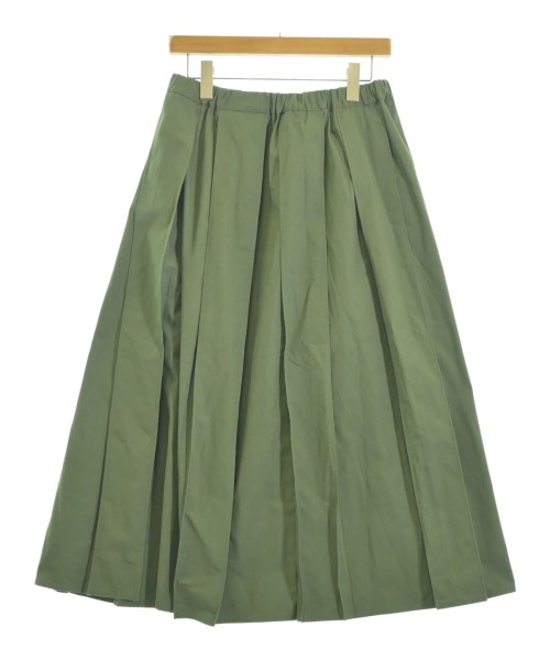 mizuiro ind（ミズイロインド）ロング・マキシ丈スカート カーキ サイズ:-(M位) レディース/2200642325099