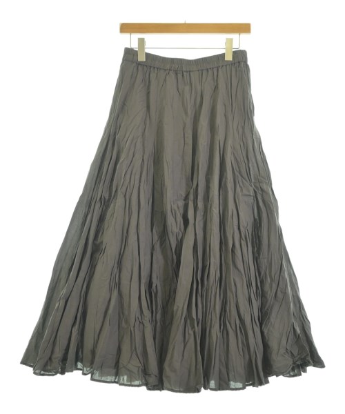 mizuiro ind（ミズイロインド）ロング・マキシ丈スカート グレー サイズ:F レディース/2200642325112