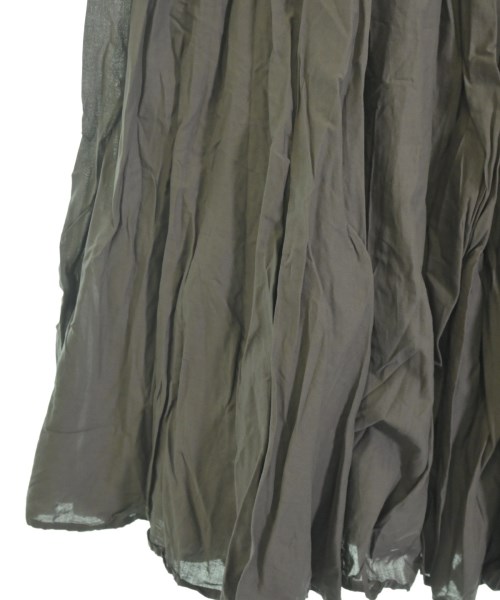 mizuiro ind（ミズイロインド）ロング・マキシ丈スカート グレー サイズ:F レディース/2200642325112