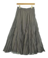 mizuiro ind（ミズイロインド）ロング・マキシ丈スカート グレー サイズ:F レディース/2200642325112