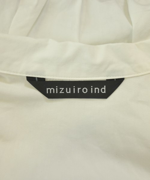 mizuiro ind（ミズイロインド）カジュアルシャツ 白 サイズ:F レディース/2200643177024