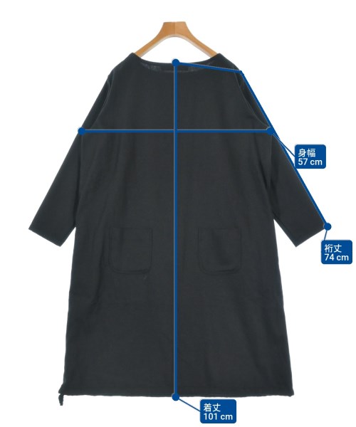 mizuiro ind（ミズイロインド）ワンピース 黒 サイズ:F レディース/2200643213043