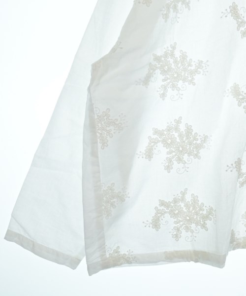 mizuiro ind（ミズイロインド）カジュアルシャツ 白 サイズ:F レディース/2200632187089