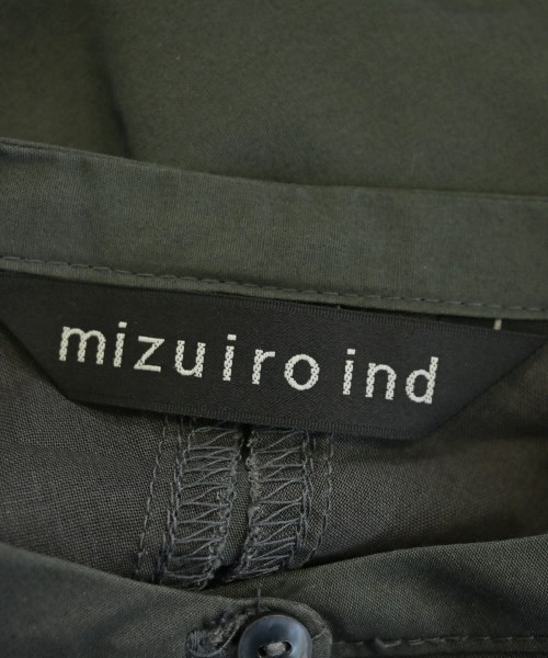 mizuiro ind（ミズイロインド）カジュアルシャツ グレー サイズ:F レディース/2200635273062