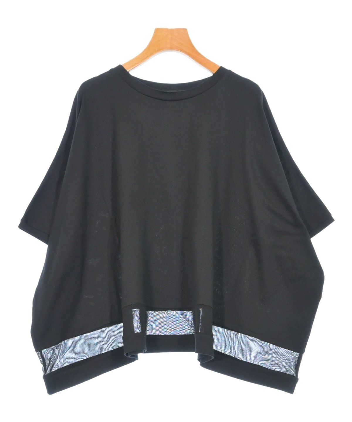mizuiro ind（ミズイロインド）Tシャツ・カットソー 黒 サイズ:F