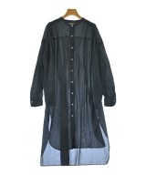 mizuiro ind（ミズイロインド）シャツワンピース 紺 サイズ:F レディース/2200610876516