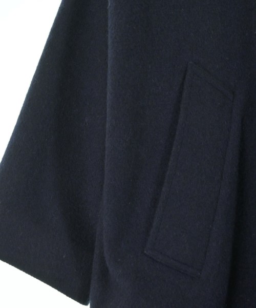 mizuiro ind（ミズイロインド）ステンカラーコート 紺 サイズ:F レディース/2200622838021
