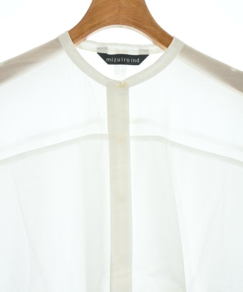 mizuiro ind（ミズイロインド）カジュアルシャツ 白 サイズ:F レディース/2200622838038