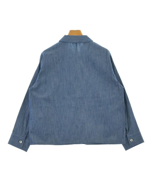 mizuiro ind（ミズイロインド）ブラウス 青 サイズ:F レディース/2200622977089