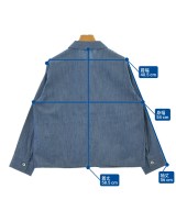 mizuiro ind（ミズイロインド）ブラウス 青 サイズ:F レディース/2200622977089