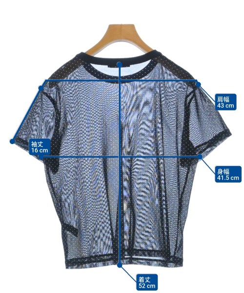 mizuiro ind（ミズイロインド）Tシャツ・カットソー 黒 サイズ:-(M位) レディース/2200622977096