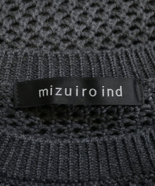 mizuiro ind（ミズイロインド）ニット・セーター グレー サイズ:F レディース/2200623407028