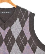 mizuiro ind（ミズイロインド）ベスト 茶 サイズ:F レディース/2200611047014