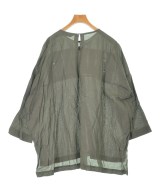 mizuiro ind（ミズイロインド）ブラウス カーキ サイズ:F レディース/2200611047090